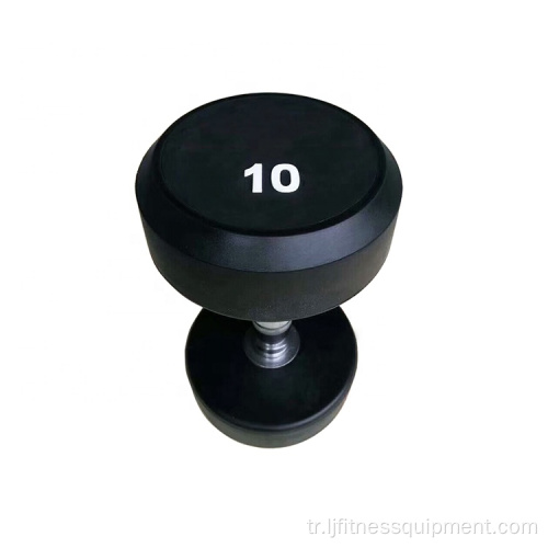 Egzersiz Ağırlığı Salonu Dumbbells Kauçuk Kaplı Dumbbell Seti